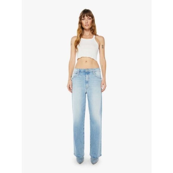 💕MOTHER SUPERIOR💕 The Spitfire Sneak Jeans ~ I Confess 27 NWT - Picture 3 of 16